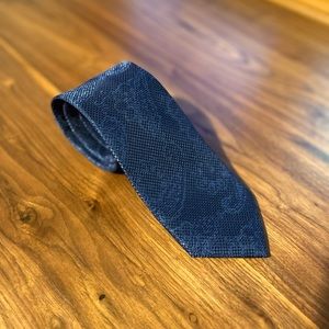 Michael Kors Blue Plaid Tie (New)